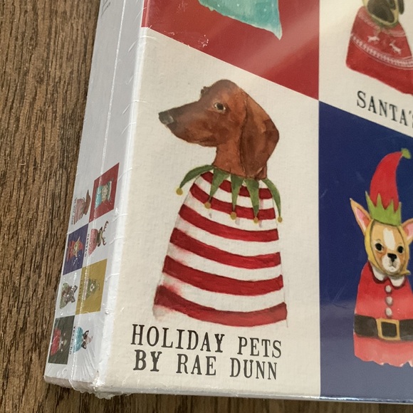 Rae Dunn Holiday Pets 1000 piece puzzle approx 27.5”X19.6”New, sealed - Picture 4 of 17